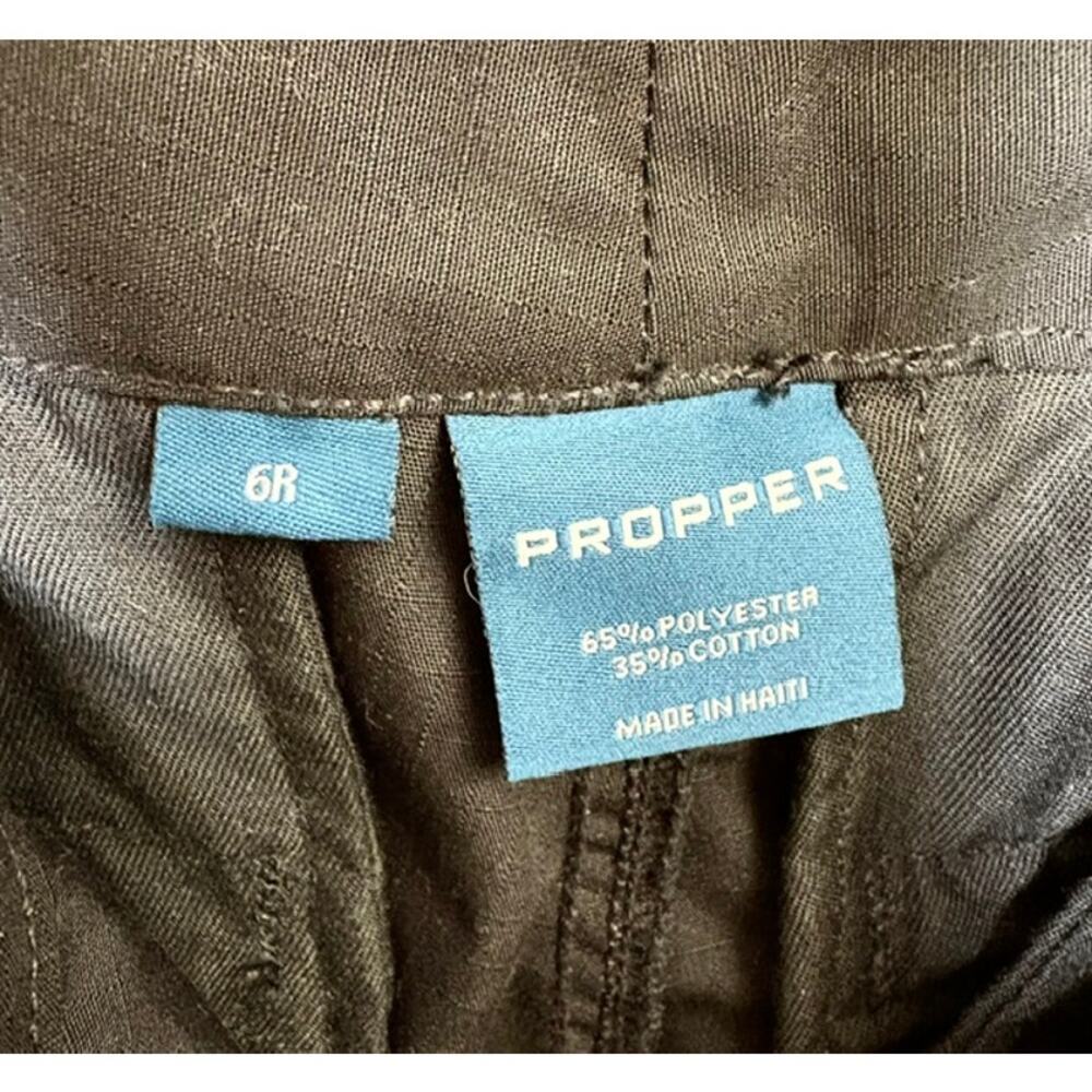 Propper Womens RevTac Tactical Cargo Pants Black 6R Ripstop Duty Work F5203 - Picture 10 of 12